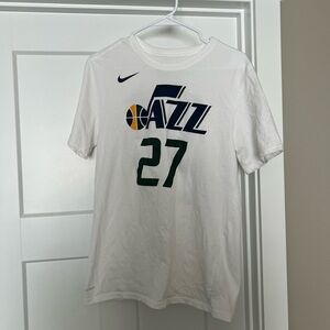 Unisex Nike White Jazz Logo Tee